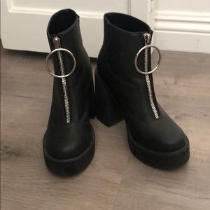 Dolls kill franky platform boots